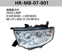 HEAD LAMP FOR PAJERO 2011