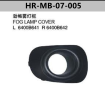 FOG LAMP COVER  FOR PAJERO 2011