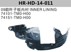 INNER LINING FOR HONDA CITY 2009 GM2/3