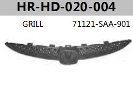 FOR HONDA JAZZ 2008 SPORT GD1 GRILLE