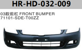 FOR HONDA ACCORD 2003" FRONT BUMPER