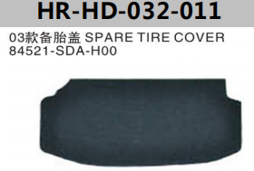 FOR HONDA ACCORD 2003" SPARE TIRE COVER