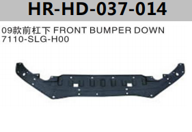 FOR HONDA ODYSSEY 2009" FRONT BUMPER DOWN