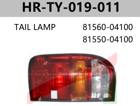 FOR HILUX 2WD / 4WD / SPORT RIDER 01"-03" TAIL LAMP