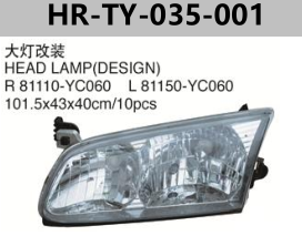 FOR TOYOTA CAMRY 2001" HEAD LAMP(DESIGN)
