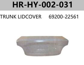 FOR HYUNDAI ACCENT 98"-99" TRUNK LID COVER