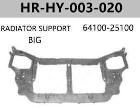 FOR HYUNDAI ACCENT 2000"-2002" RADIATOR SUPPORT BIG