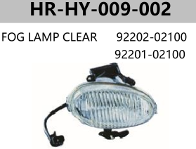 FOR HYUNDAI ATOS/SANTRO 98"-00" FOG LAMP CLEAR