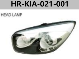 FOR KIA PICANTO 2012" HEAD LAMP