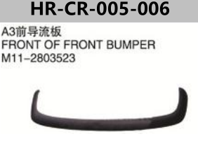 FOR CHERY A3 M11 FRONT OF FRONT BUMPER