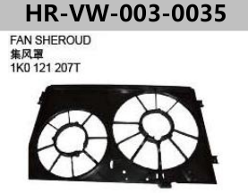 FOR VOLKSWAGEN GOLF VI‘09 FAN SHEROUD