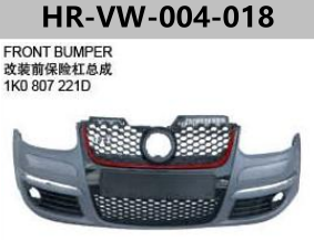 FOR VOLKSWAGEN GOLF V/GTI FRONT BUMPER