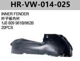 FOR VOLKSWAGEN JETTA IV/BORA‘98-’2004 INNER FENDER