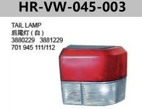 FOR VOLKSWAGEN T4 TAIL LMAP