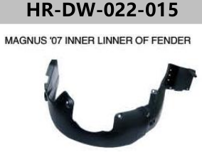 FOR DAEWOO CHEVROLET MAGNUS 07"/EPICA MAGNUS 07" INNER LINING OF FENDER