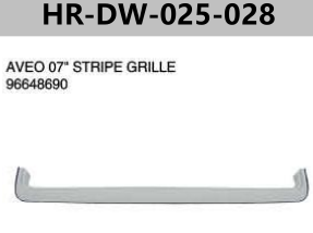 FOR DAEWOO CHEVROLET LOVA 07"/AVEO 07" AVEO 07" STRIP GRILLE