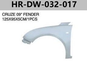 FOR DAEWOO CHEVROLET CRUZE 2009" CRUZE 2009" FENDER