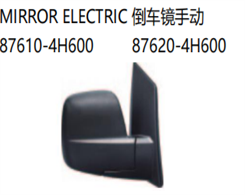 MIRROR ELECTRIC FOR HYUNDAI STAREX/H1 08"
