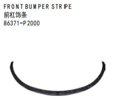 FRONT BUMPER STRIPE FOR KA SORENTO 2020"