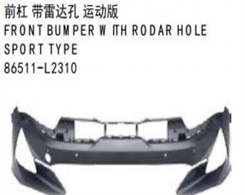 FRONT BUMPER W ITH RODAR HOLESPORT TYPE FOR KA K5 2020