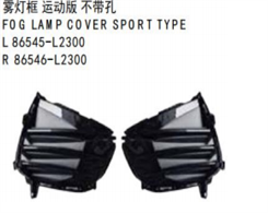FOG LAMP COVER SPORTTYPE FOR KA K5 2020