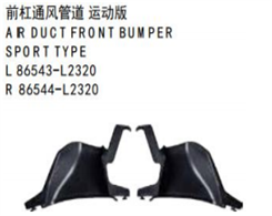AIR DUCT FRONT BUMPERSPORT TYPE FOR KA K5 2020